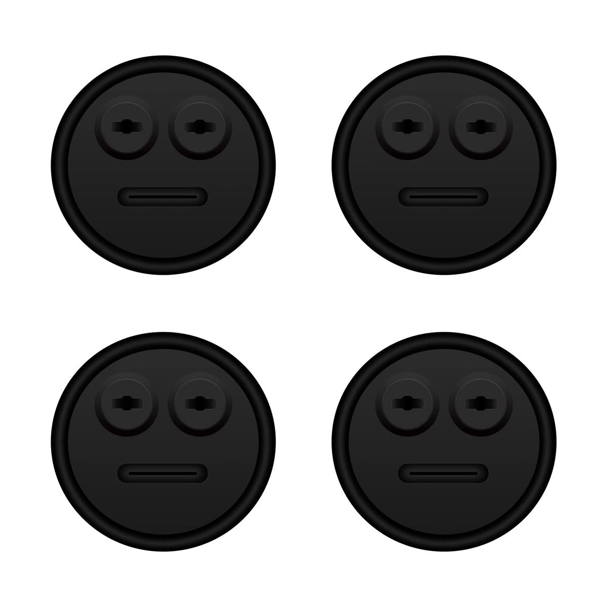 4-Pack Temp Probe Grommet For Bbq Grills, Replacement For Weber 85037 Smokey Mountain Accessories, And Other Smoker Grills Diy T
