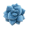 Green Philosophy Co. Succulent? Pillow - Smokey Blue