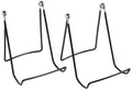 GIBSON HOLDERS Two Wire Display Stand for Plates, Kitchenware, Books, Artwork; Set of 2 6A - Black