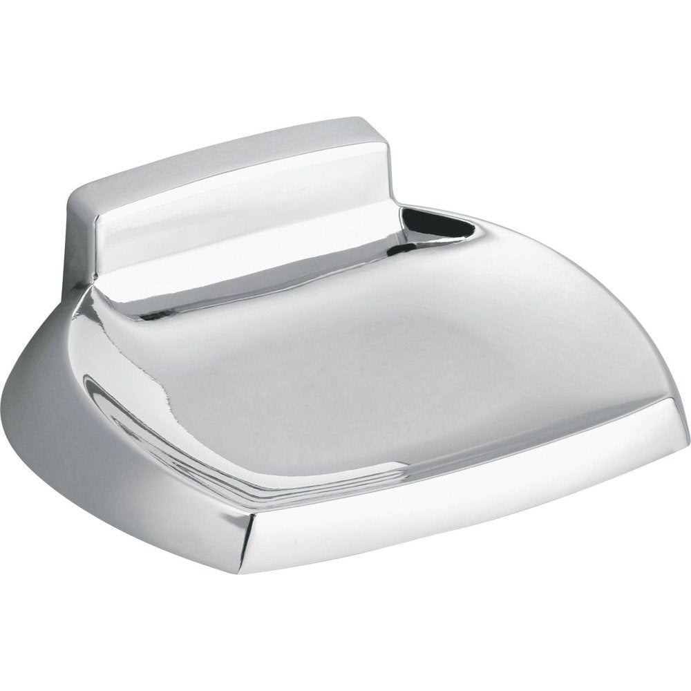 Moen P5360 Donner Contemporary Wallmount Soap Holder, Chrome