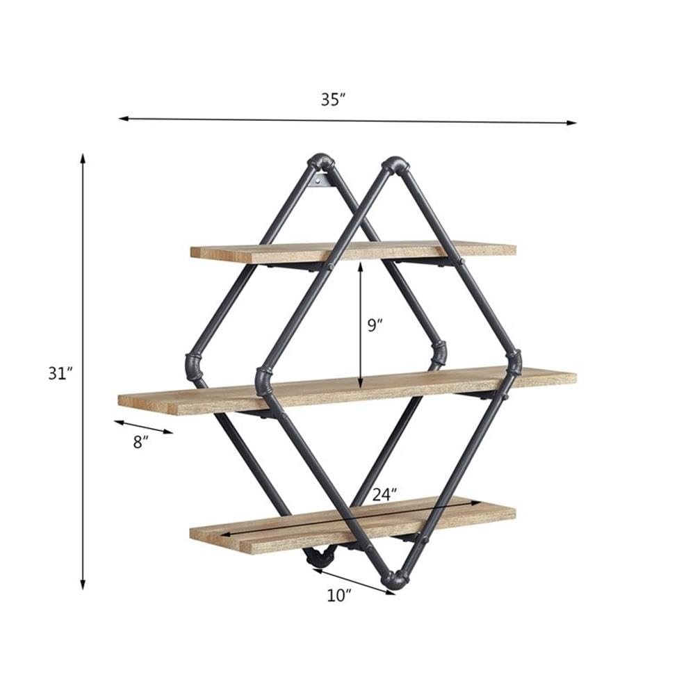 Acme Brantley Wall Rack - Thumbnail 4