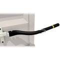 Leverage Bar for Opening/Closing Shipping Container Doors - and More. Made in USA, Flat Black, Yellow, Steel