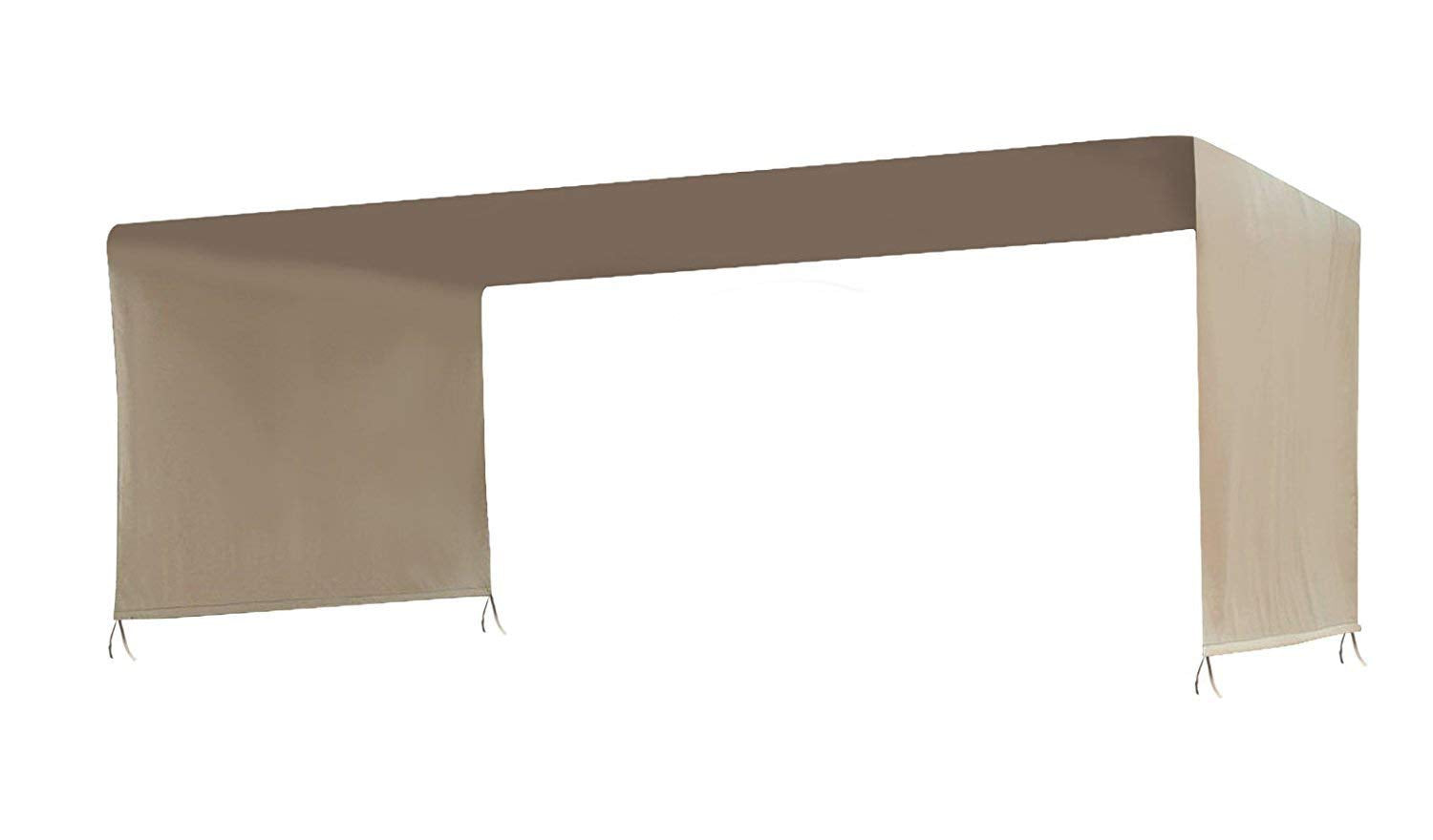 Benefitusa 18' X 8.2' Universal Replacement Canopy For Pergola Structure (Beige)