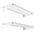 Wallmaster 2-Pack 15x45 Heavy Duty Garage Wall Shelving 45-inch-by-15-inch Wall Mount Garage Storage Rack Floating Shelves Max L