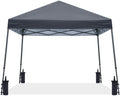 Abccanopy Stable Pop Up Outdoor Canopy Tent 10 X 10 Ft Base / 8 X 8 Ft Top, Dark Gray
