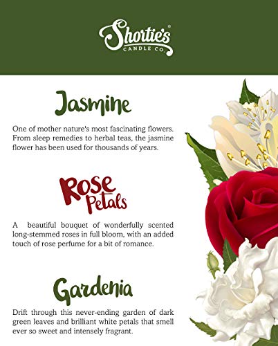 Floral Wax Melts Variety Pack - Rose Petals, Jasmine, Gardenia - Formula 117 - 3 Highly Scented 3 Oz. Bars - Made With Essential