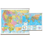 US WORLD ADVANCED POLITICAL WALL