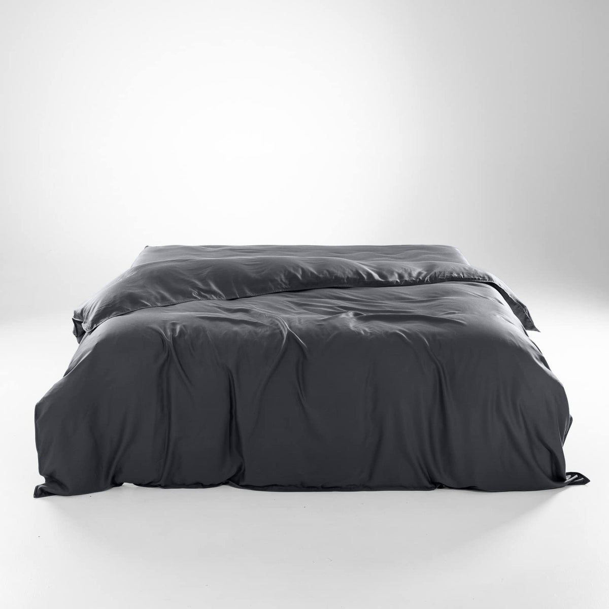 Olive + Crate Eucalyptus Cooling Duvet Cover King Size, Certified Tencel Lyocell Fiber From Austria For Quilt, Silky Soft Modal