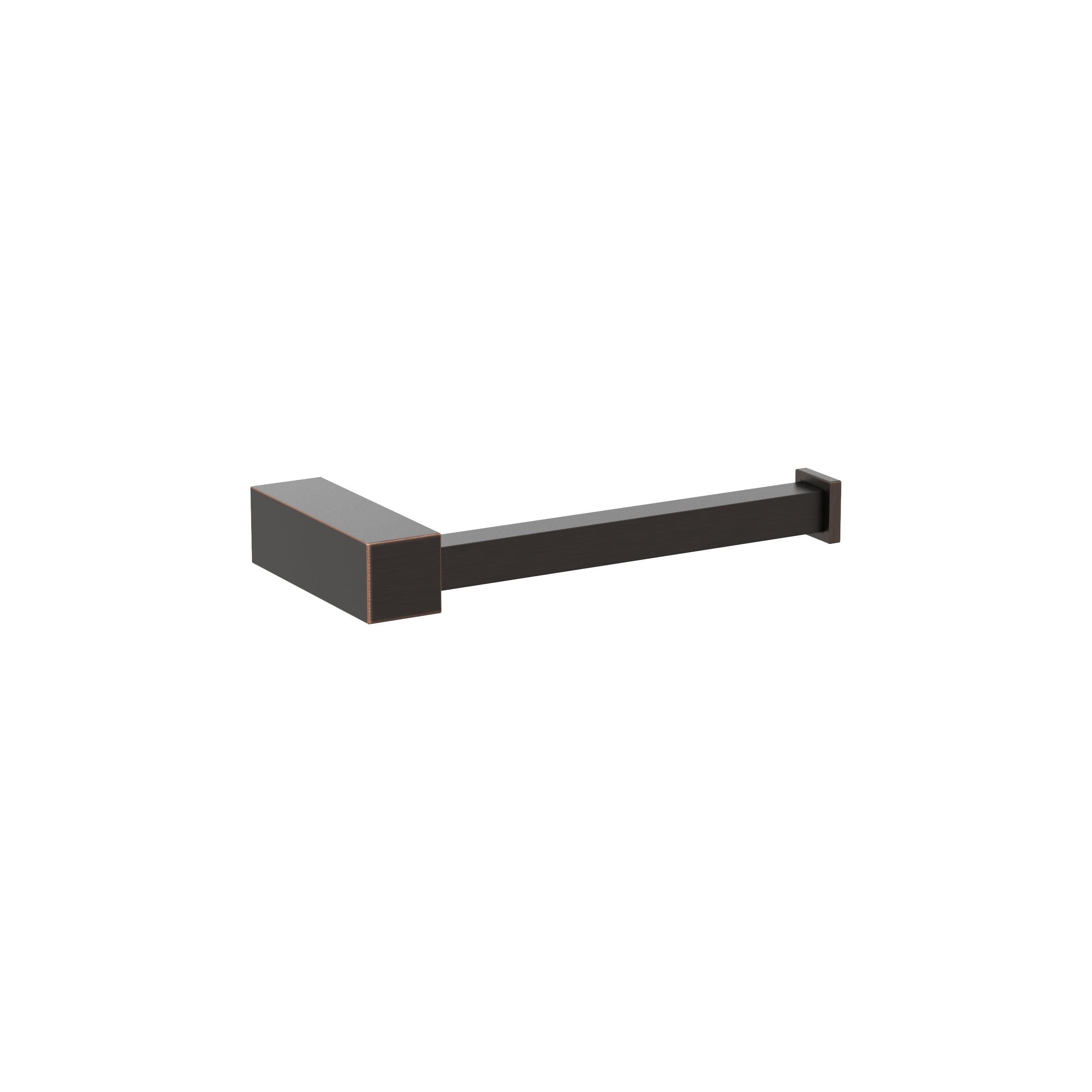Amerock BH36081ORB | Oil Rubbed Bronze Single Post Toilet Paper Holder | 5-7/8 in. (149 mm) Length Toilet Tissue Holder | Monume