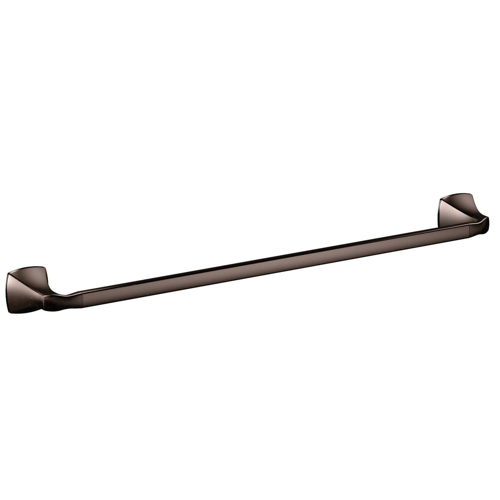 Moen Yb5124Orb Voss 24-Inch Bathroom Towel Bar, Oil-Rubbed Bronze