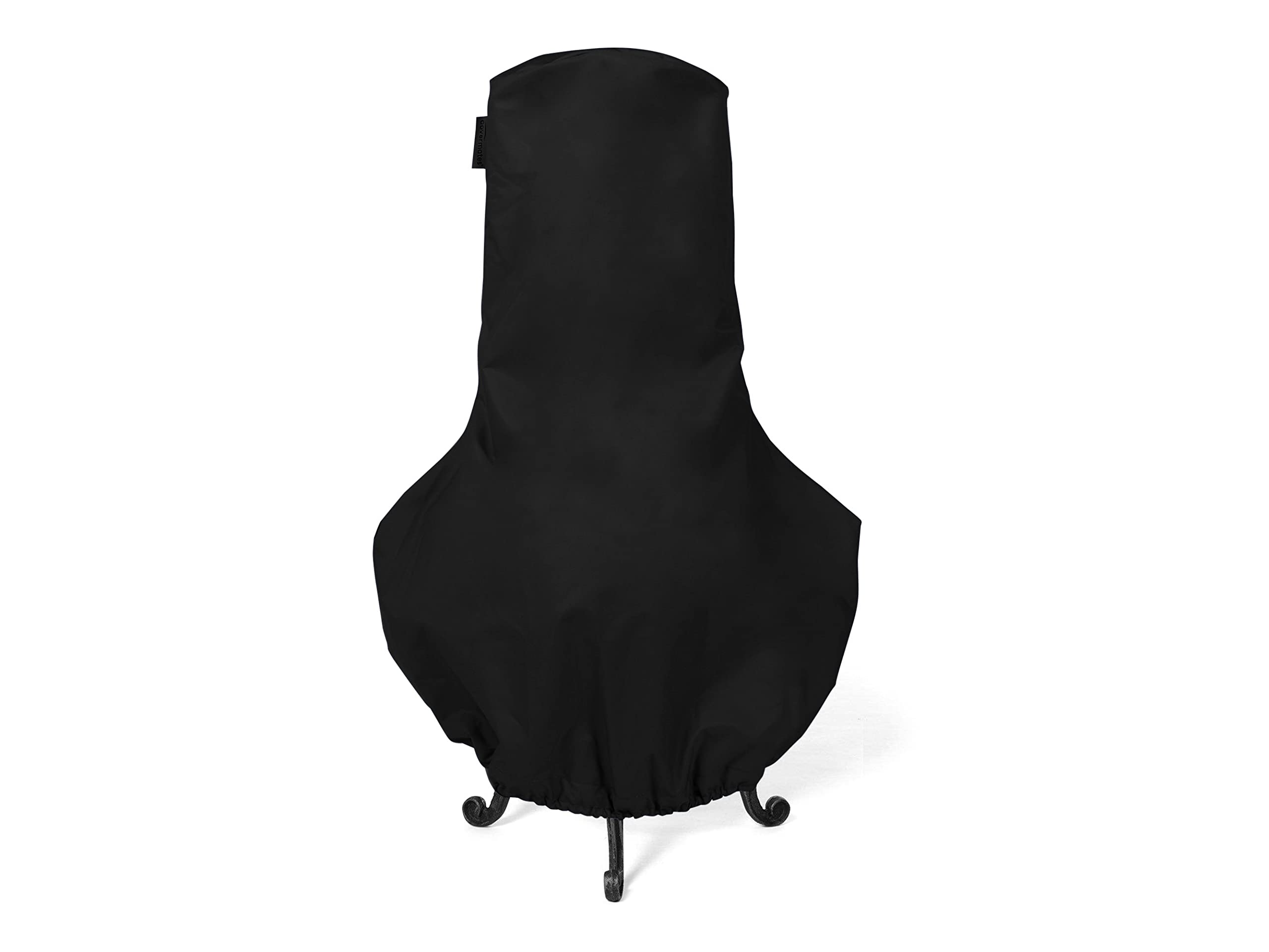 Covermates Chiminea Cover – Weather Resistant Polyester, Adjustable Drawcord, Elastic Hem, Grill And Heating, 32Diameter X 60H, Black