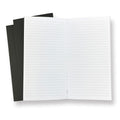 Ricco Bello Travelers Notebook Insert, Lined Refill, 8.25 X 4.25 Inches (Set Of 3)