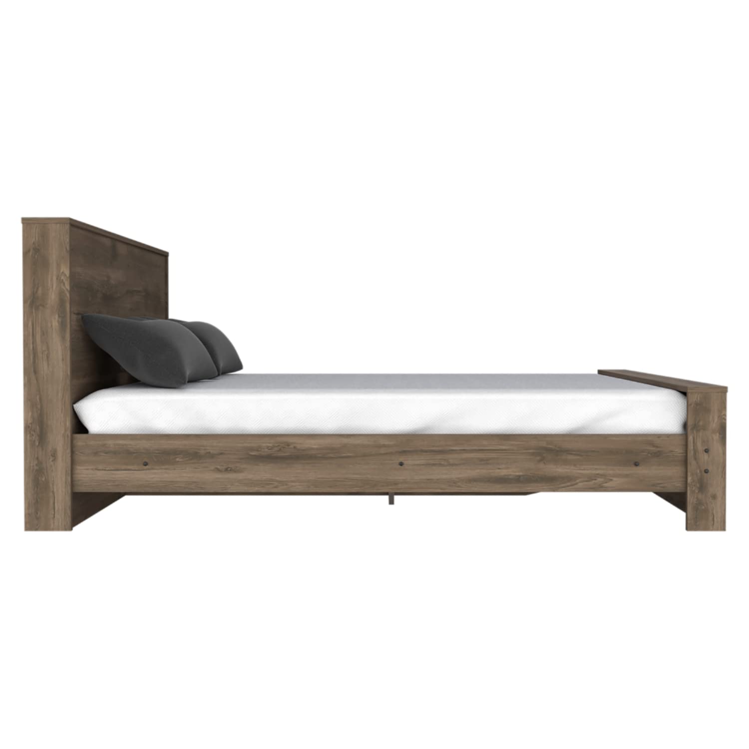 Barrie Full Size Bed Base With Headboard - Thumbnail 2