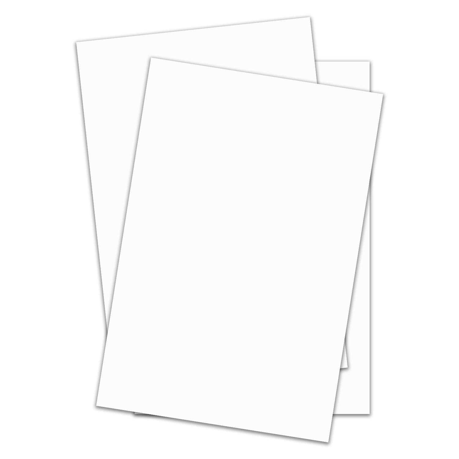 12 X 18' White Silk Matte Card Stock - Extra Thick Heavy 130Lb Cover (350Gsm) Cardstock - Great For Invitations, Greeting Cards