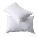Bed Pillows For Sleeping: Queen Size Microfiber Pillows 2 Pack - Ultra Soft Breathable Down Alternative Pillows - Hotel Luxury C