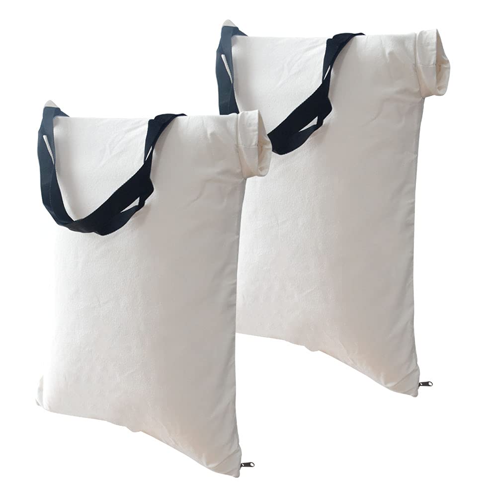 Mowerhub 2 Pack 127-7040 Blower Vacuum Bottom Bag/Leaf Blower Bag Compatible With Toro 108-8994, 137-2336, 127-7040, 51553, 5157