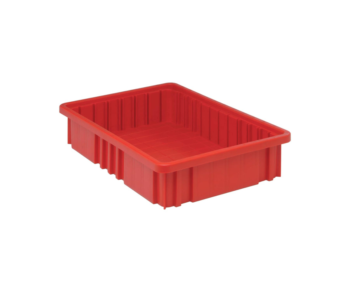 Quantum Storage DG92035 Dividable Grid Heavy Duty Part Organizer Bins  161/2 x 107/8 x 31/2  12 Pack