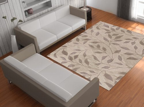 Dalyn Studio Area Rug Sd21 Ivory Diamonds Branches 8' X 10' Rectangle
