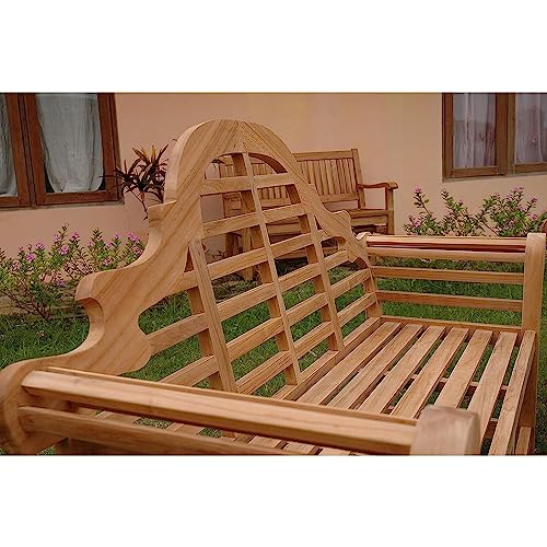 Anderson Teak Patio Lawn Garden Furniture Marlborough 3-Seater Bench