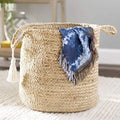 WYLYE? Modern Home ! Kitchen Fruit Woven Rattan Basket Set (Beige, 10X12 inch)