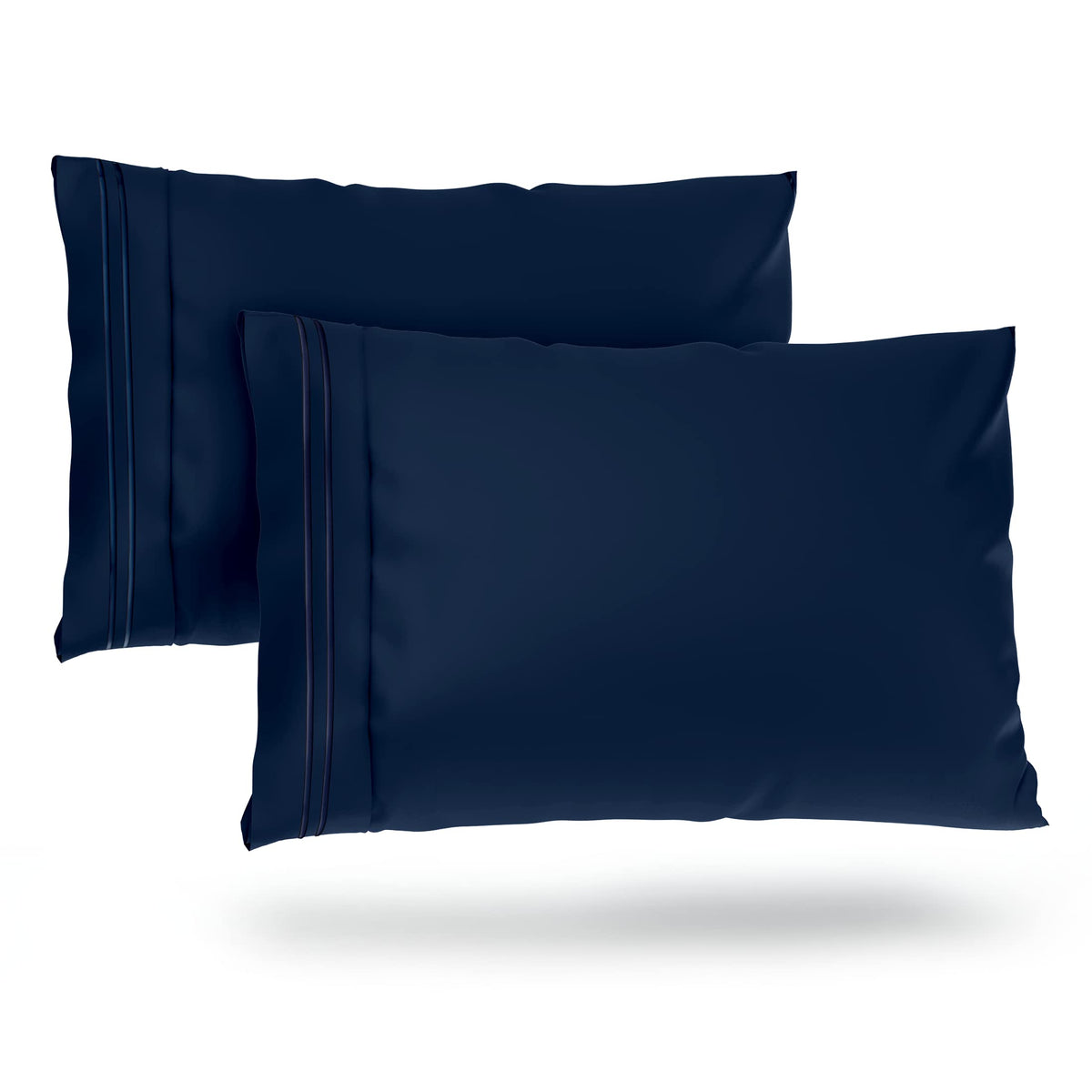 Cosy House Collection Everyday 1500 Series Pillowcases - Bedroom Essentials - Luxury Hotel Quality - Silky Soft & Smooth - Gentl