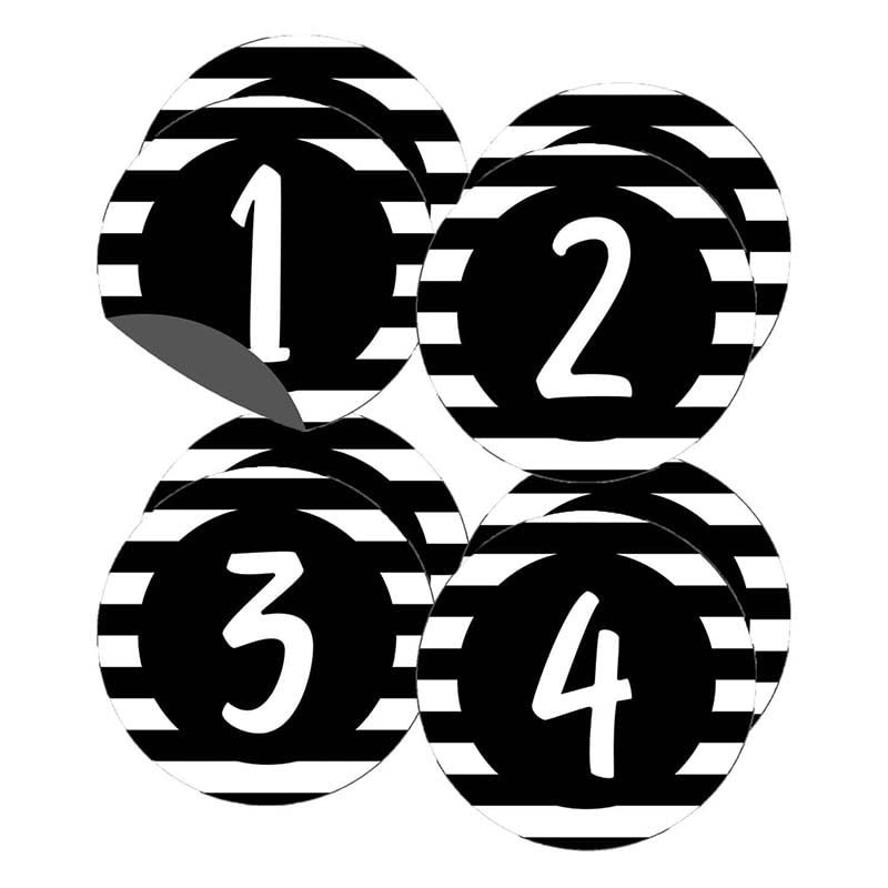 Simply Stylish Numbers Magnetic Cut-Outs, 36 Per Pack, 2 Packs