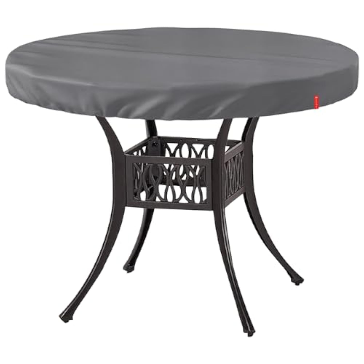 Solotoo Outdoor Round Table Cover,Waterproof Anti-Uv Patio Round Table Top Covers,Fits Round Patio Furniture Up To 46' - 48' D