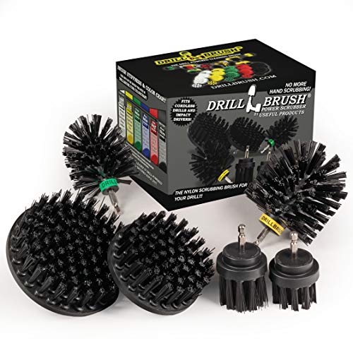 The Ultimate No-Wire Grill Brush Kit - Bbq Accessories - Drill Brush - Rust Remover - Cast Iron Skillet - Grill Cleaner - Bbq Br