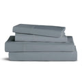 Purity Home 100% Cotton Sheets, Charcoal Gray Queen Bed, 400 Thread Count Percale Weave Cooling Sheets, Charcoal Gray Queen Bed