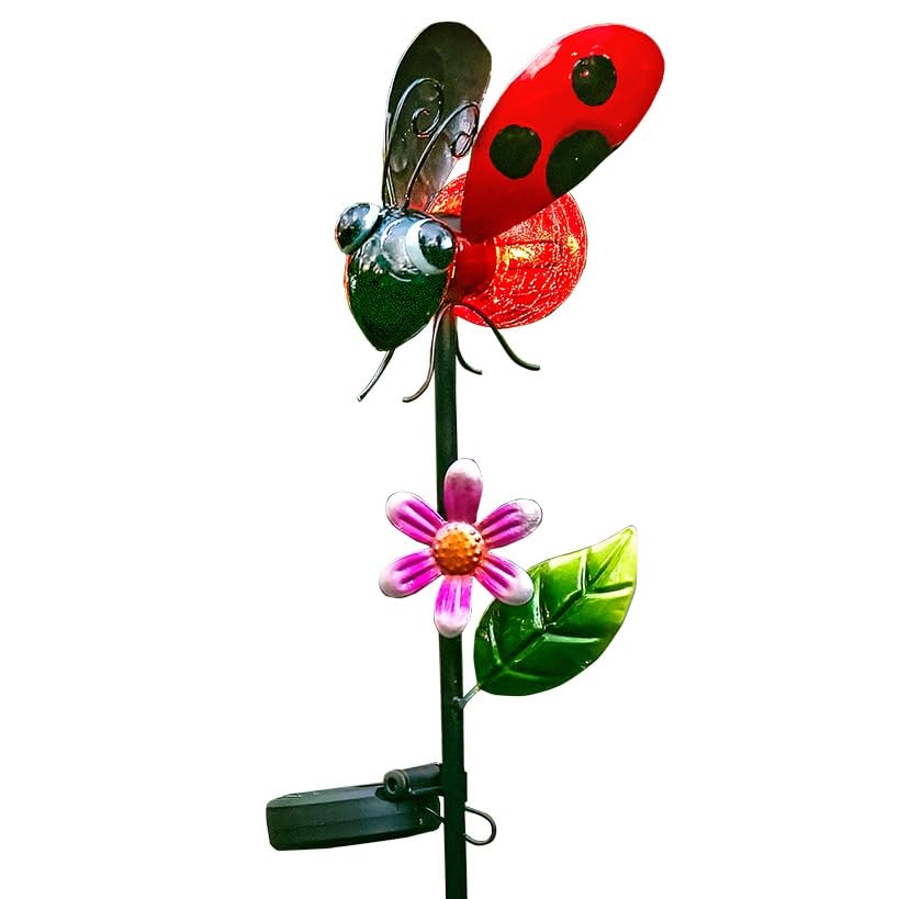 Solar Insect Stake - Ladybug