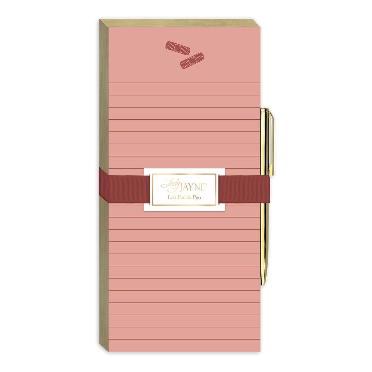 Lady Jayne Nurse Icons Bandages Magnetic List Pad With Pen (80955)