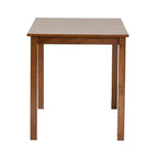 Baxton Studio Eveline Wooden Dining Table, 27.56-inch D x 43.31-inch W, Walnut Brown (231-8959-HIT)