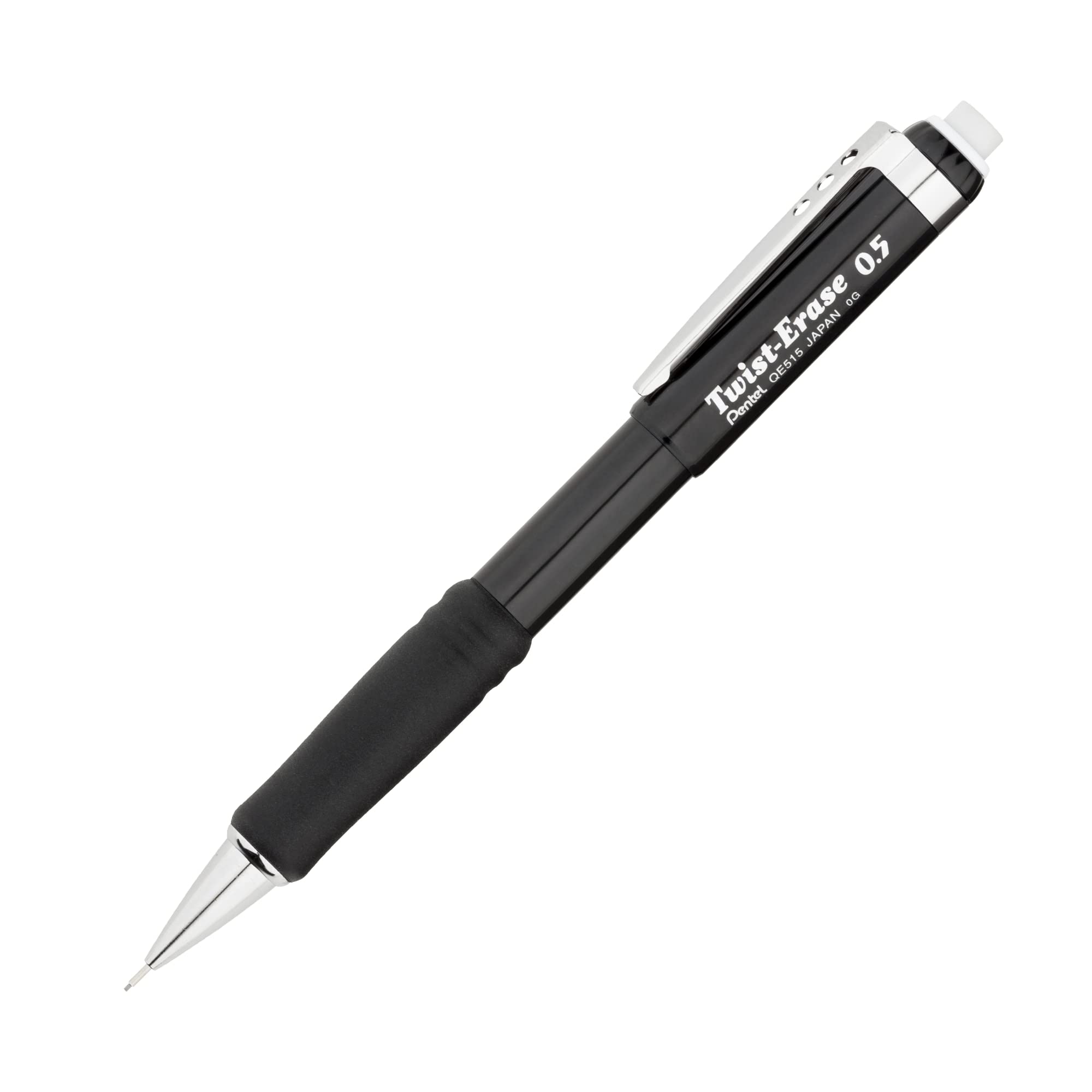 Pentel Twist-Erase Iii Mechanical Pencil, 0.5 Mm, Black