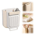 2026 New Foldable Hanging Trash Can, 6L/11L Hanging Bin for Kitchen Cabinet Doors, for Kitchens, Bathrooms, RVs, Cars & Camping 