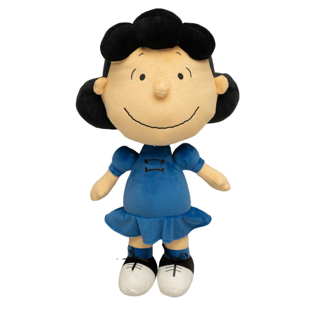 Franco Collectibles Peanuts Lucy Bedding Super Soft Plush Decorative Throw Cuddle Pillow, (Officially Licensed Product)