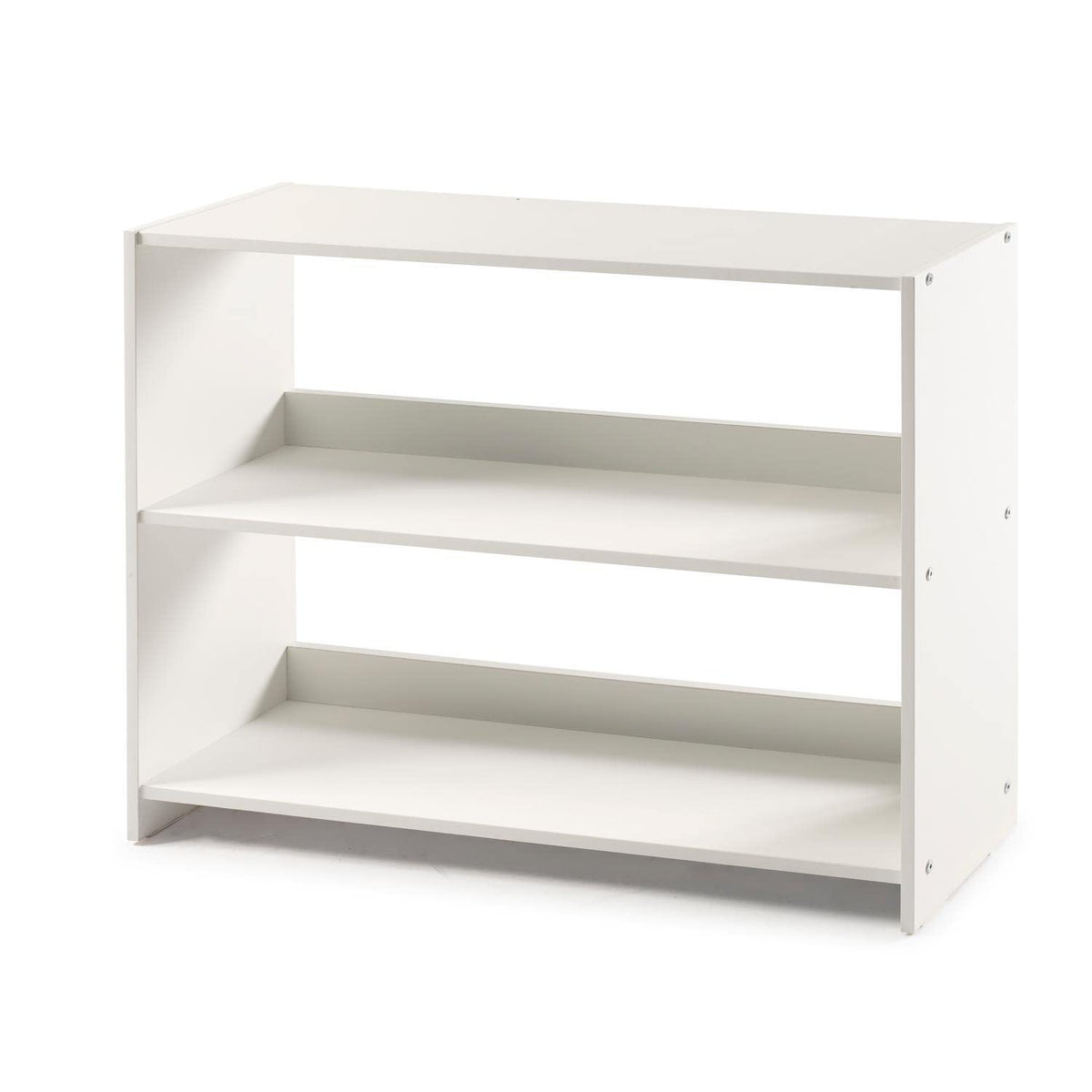 Donco Kids Low Loft Bookcase Shelf White (5000-Cw)