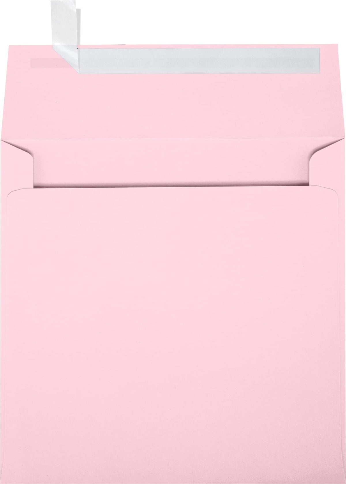 Luxpaper Square Invitation Envelopes | Peel & Press | 6 1/4' X 6 1/4' | Candy Pink | 80Lb. Text | 50 Qty