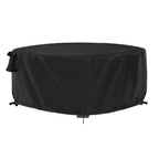 Jungda Outdoor Round Coffee Table Cover 42 Inch,Waterproof Patio Round Table Covers,Heavy Duty Outdoor Furniture Cover - 42 X 18 Inch