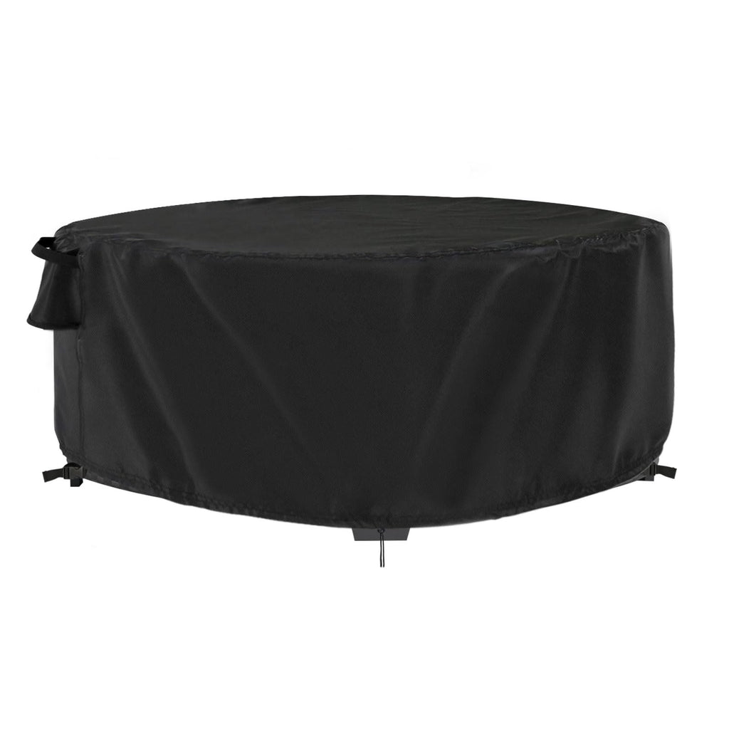 Jungda Outdoor Round Coffee Table Cover 40 Inch,Waterproof Patio Round Table Covers,Heavy Duty Outdoor Furniture Cover - 40 X 18 Inch