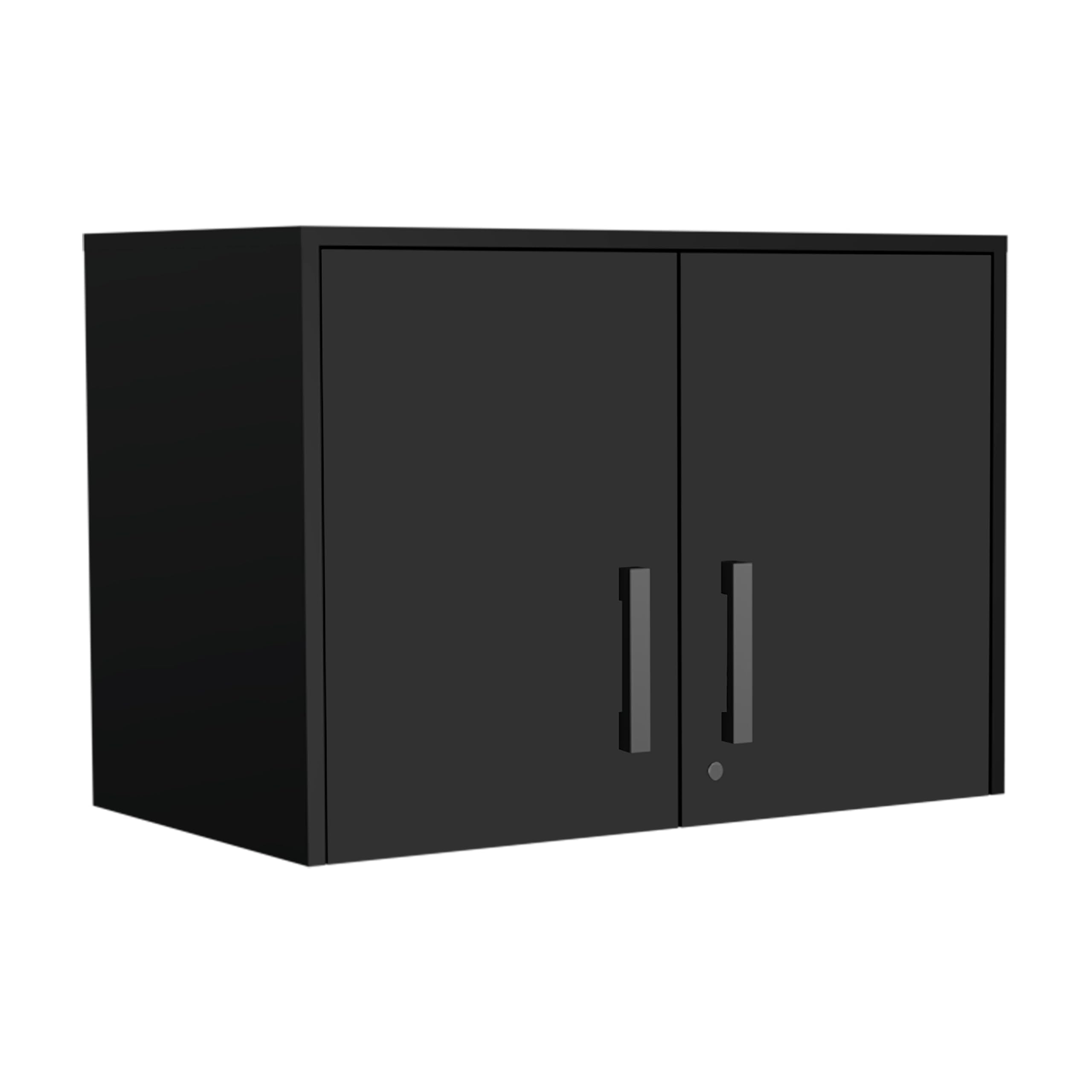 Tuhome Lima 6-Piece Garage Set with 2 Wall Cabinets, 2 Storage Cabinets, Drawer Base Cabinet and Pantry Cabinet, Black