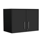 Tuhome Lima 6-Piece Garage Set with 2 Wall Cabinets, 2 Storage Cabinets, Drawer Base Cabinet and Pantry Cabinet, Black