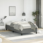 Vidaxl Bed Frame Dark Gray 39.4''X79.9'' Twin Xl Fabric
