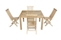 Anderson Teak Set-62 Classic Folding Chair - Pack of 4