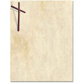 Wooden Cross Letterhead Laser & Inkjet Printer Paper (100 Pack)