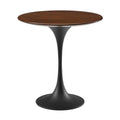 Modway Black and Cherry Lippa Round Side Table EEI-5689-BLK-CHE