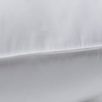 HomeRoots White 100% Cotton Premium Lux Siberian Down Queen Size Medium Pillow