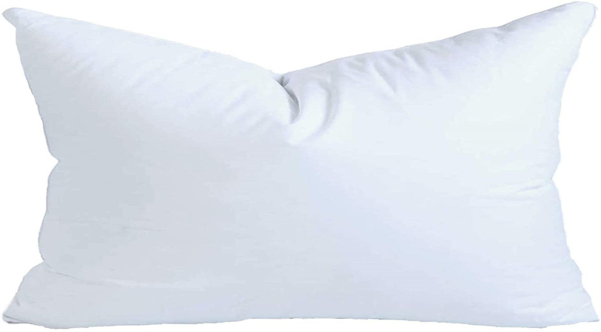 Moonrest 14X26 Inch Synthetic Down Alternative Rectangle Pillow Insert Form Stuffer For Sofa Shams, Decorative Throw Pillow, Cus