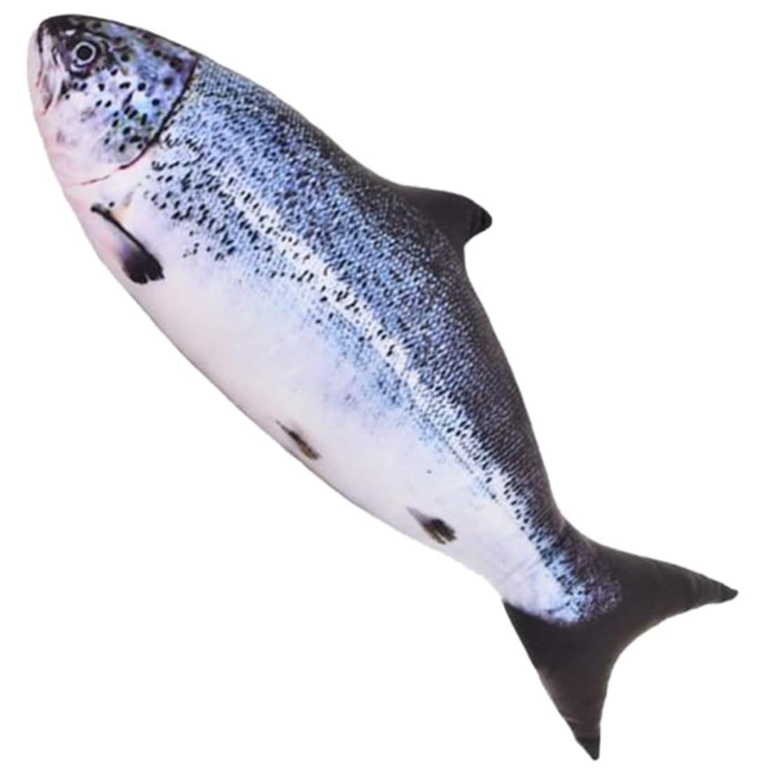 Ophrbu 31.5 Inch Simulation Fish Plush Toy Pillow Soft Fish Cushion Pillow Stuffed Animal Toy For Cat Pets Or Kids Birthday Gift