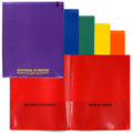 Storesmart School/Home Folders - 6-Pack - 6 Colors! - Letter-Size Twin Pocket - Durable, Archival Plastic - Made In U.S.A - Sh90