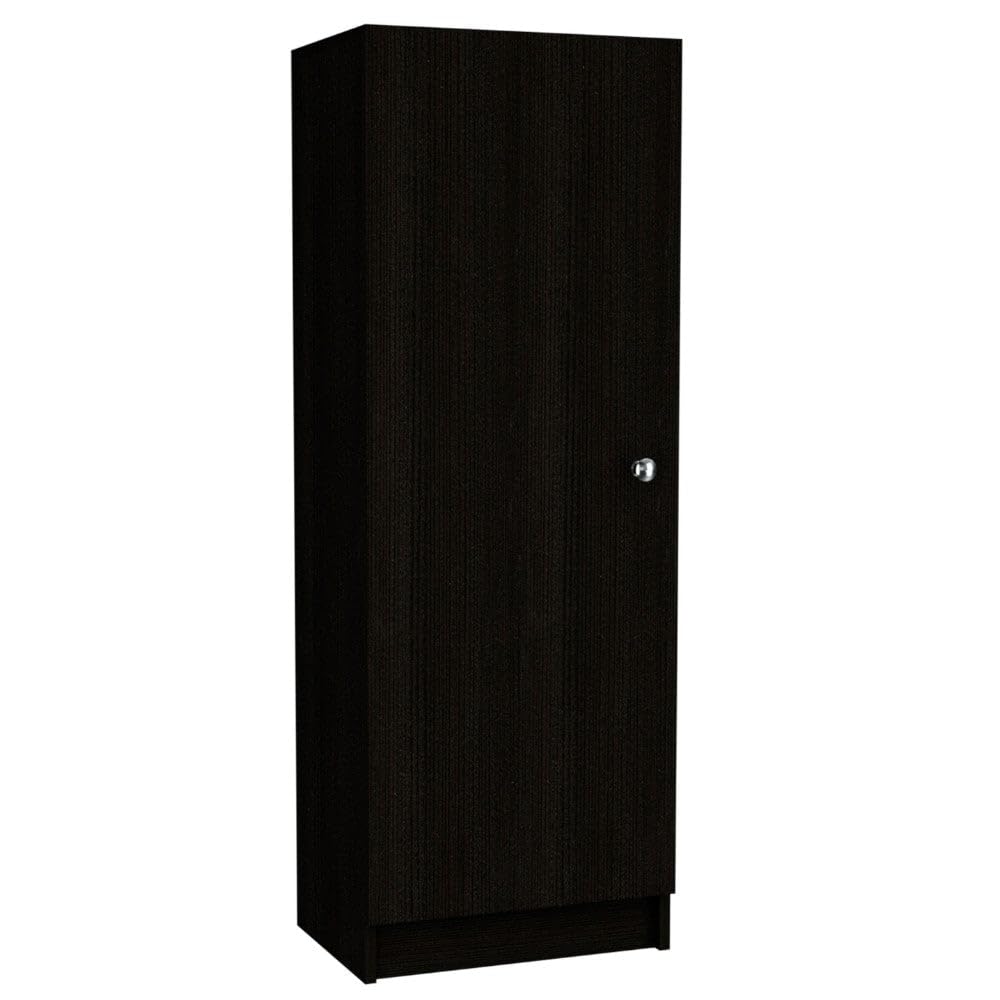 Pantry Miami, Single Door Cabinet - Black